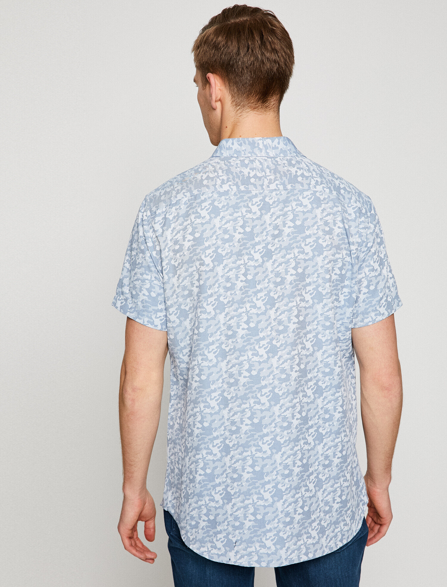   Kamuflaj Desenli Gömlek