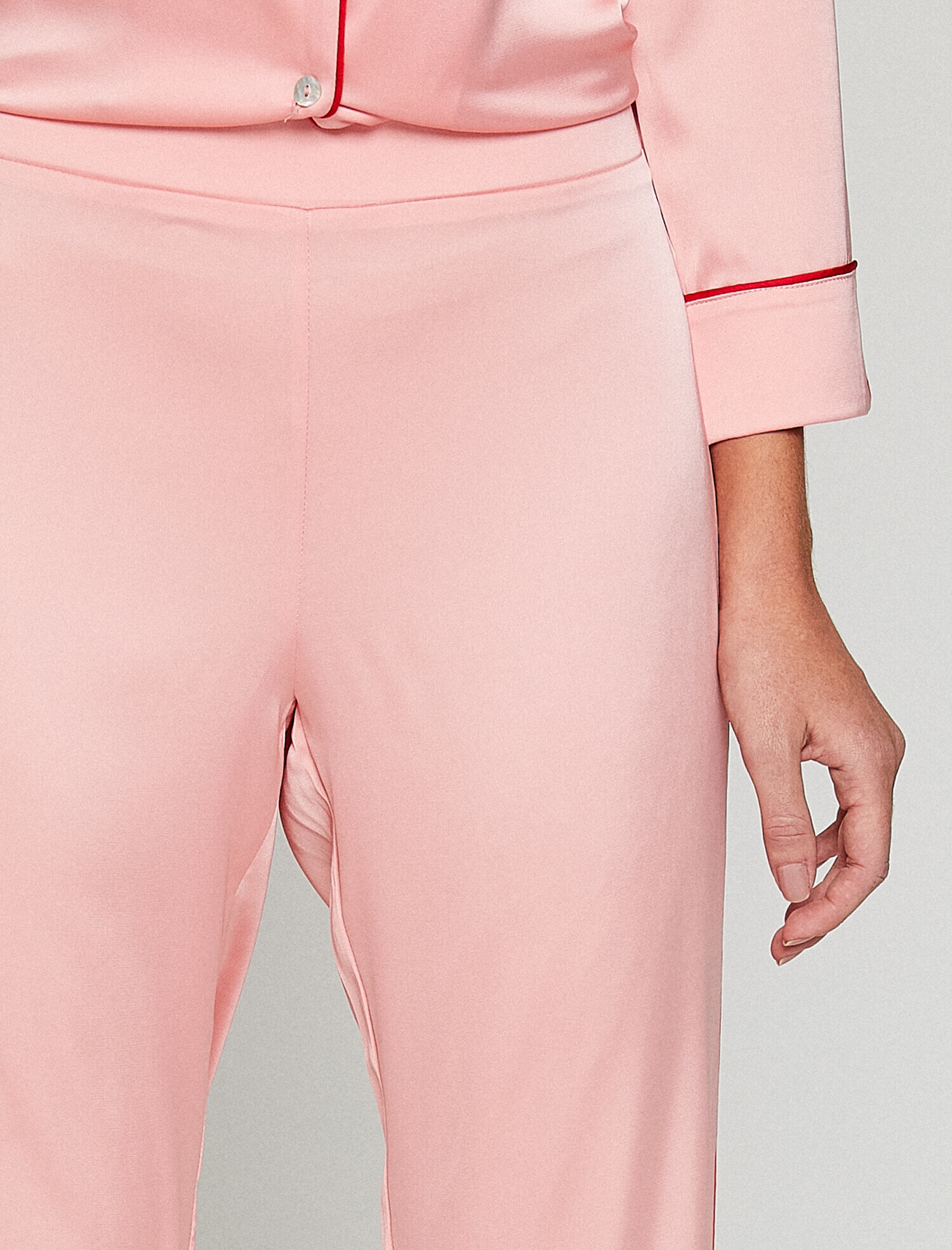   Biye Detaylı Pijama Altı