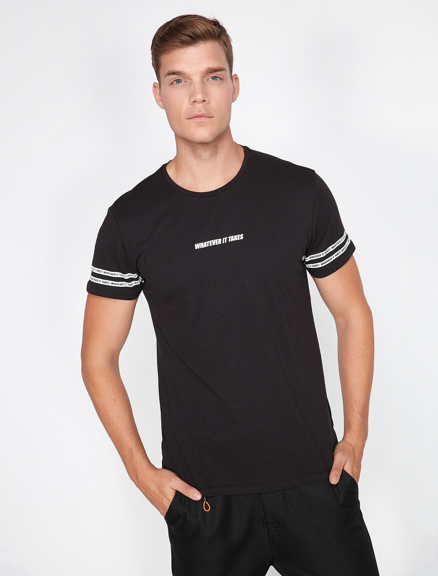   Baskılı Tişört Kısa Kollu