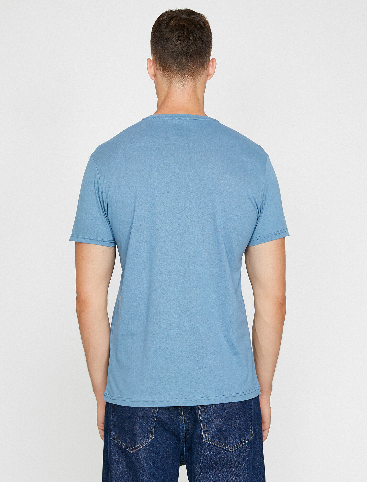   Bisiklet Yaka Tişört