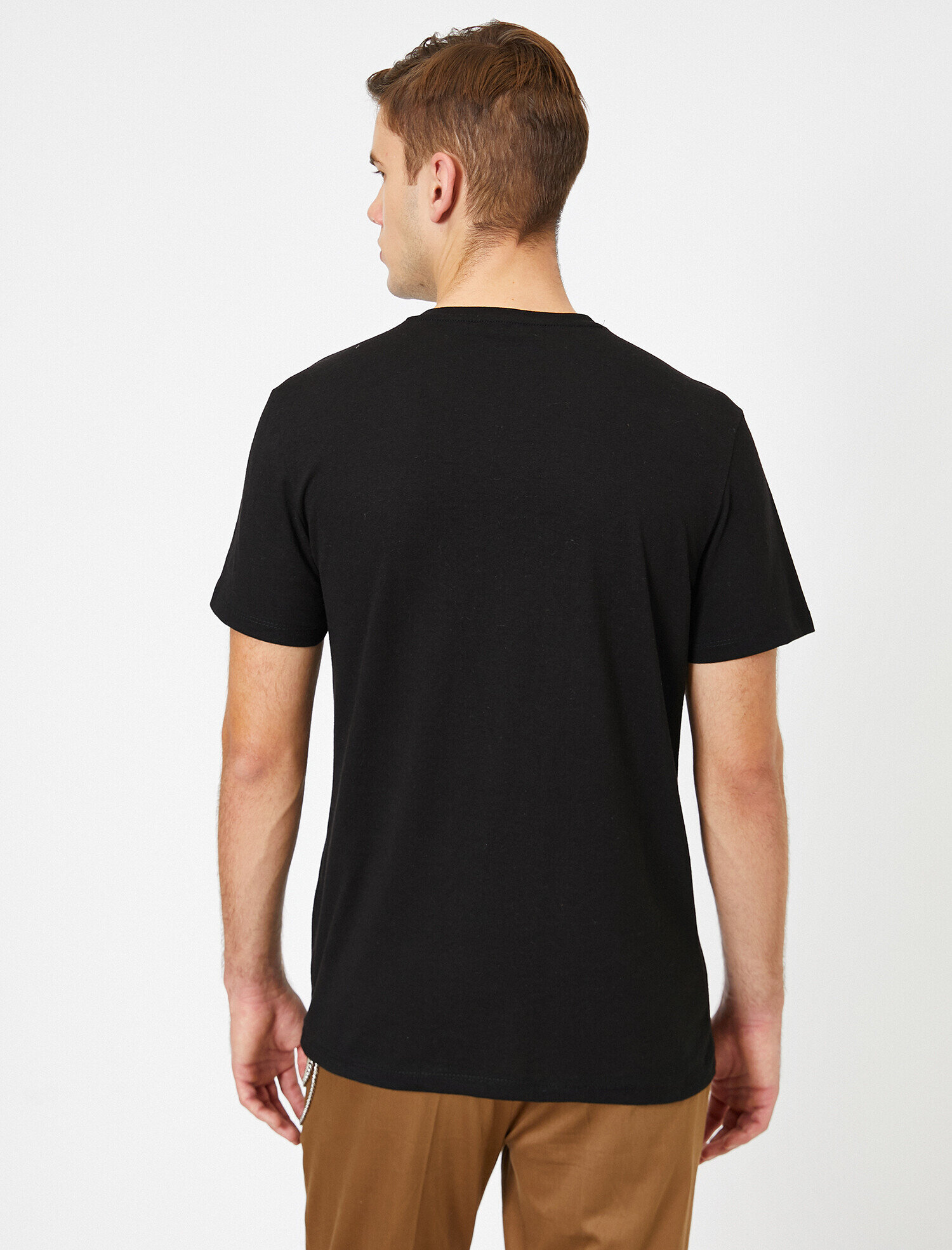   Baskılı Tişört Kısa Kollu