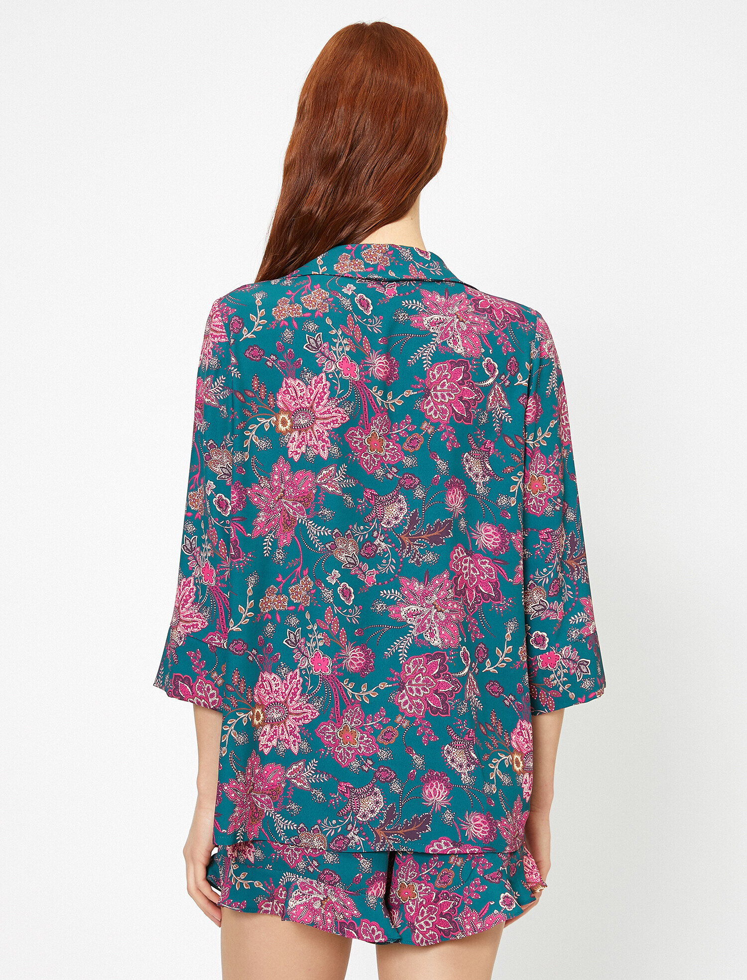   Desenli Pijama Üstü