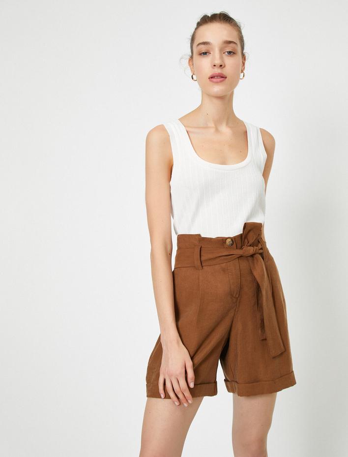  Oyuk Yaka Kolsuz Atlet