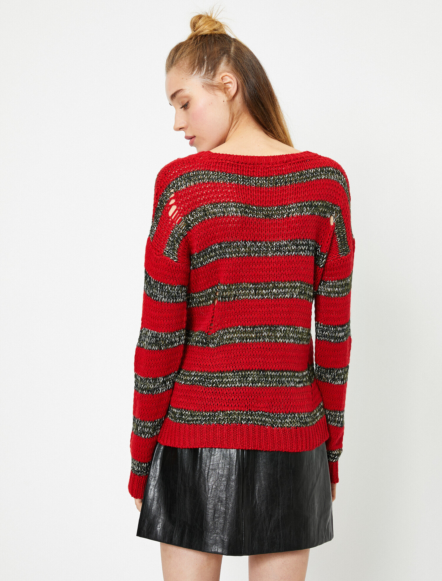   Örgülü Triko Kazak