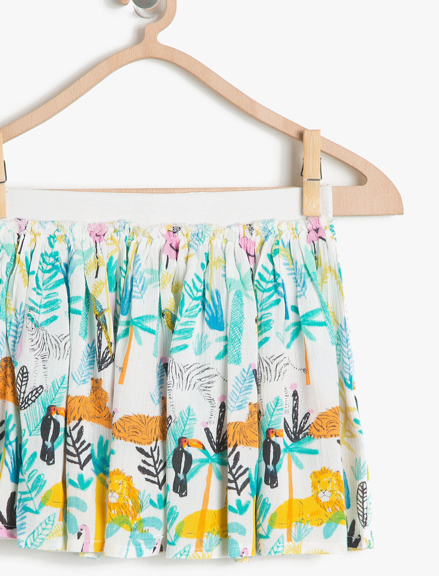 Kız Bebek Desenli Etek