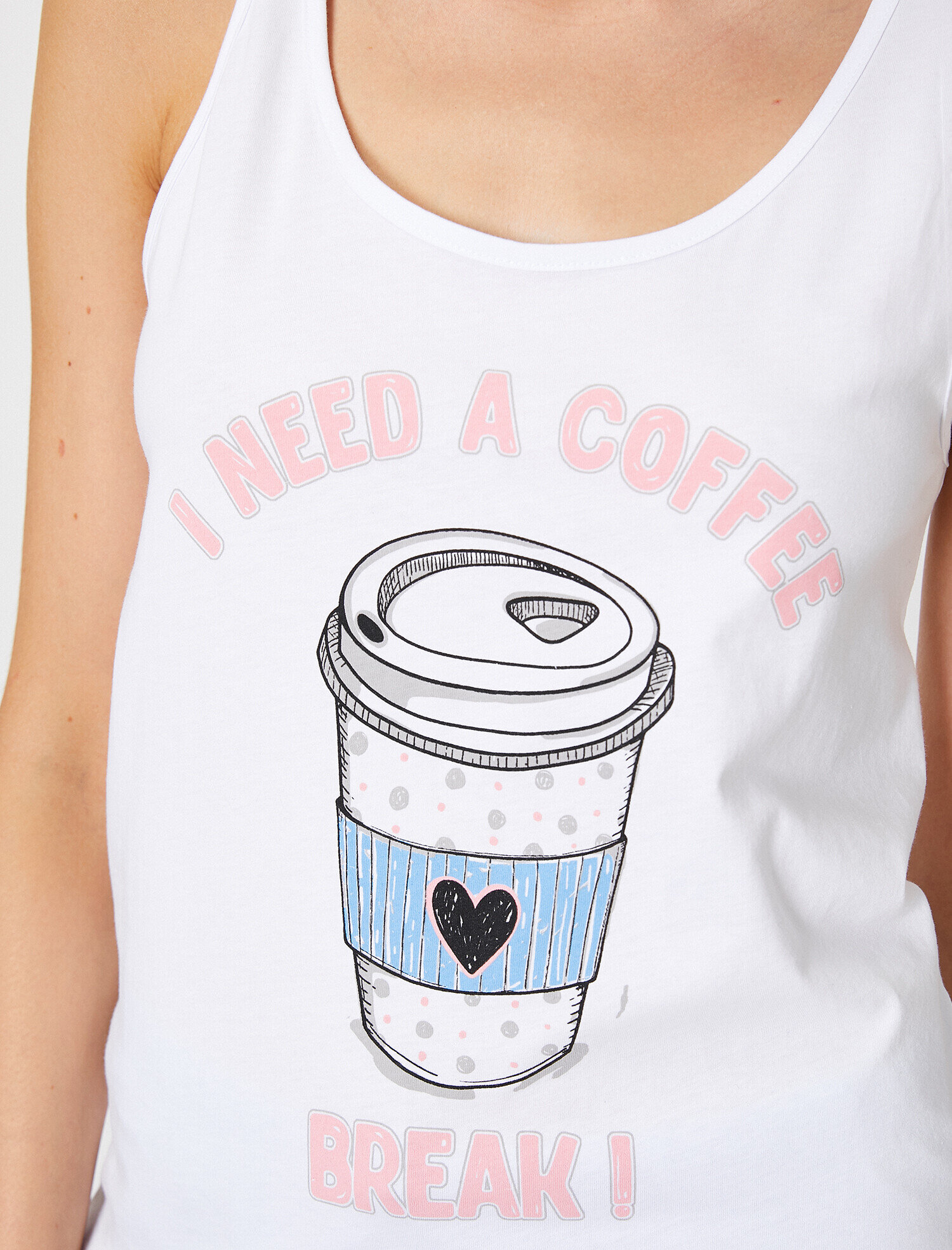   Yazılı Baskılı Pijama Takımı