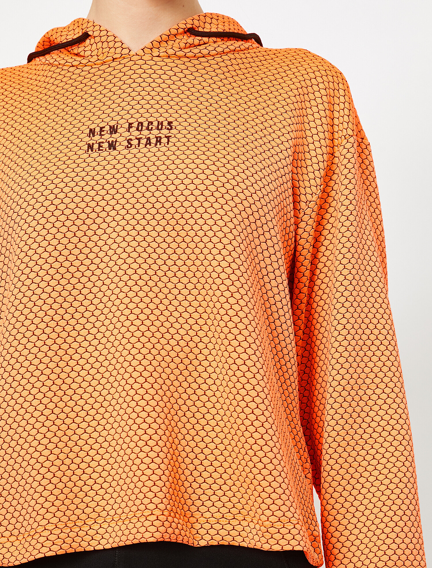   Yazılı Baskılı Sweatshirt