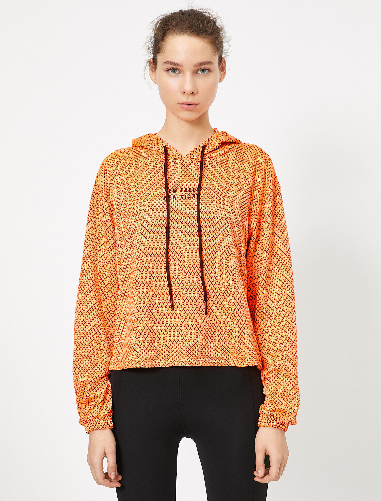   Yazılı Baskılı Sweatshirt