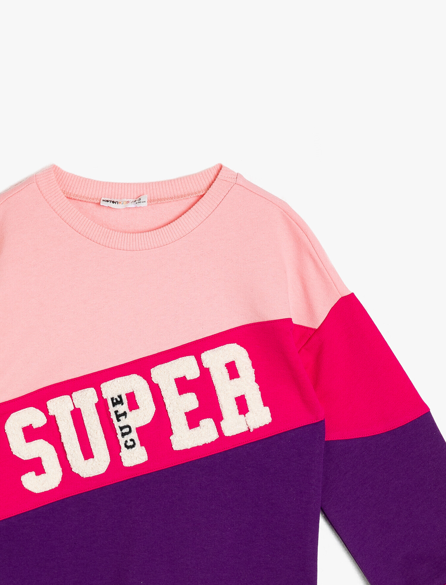  Kız Çocuk İşlemeli Sweatshirt