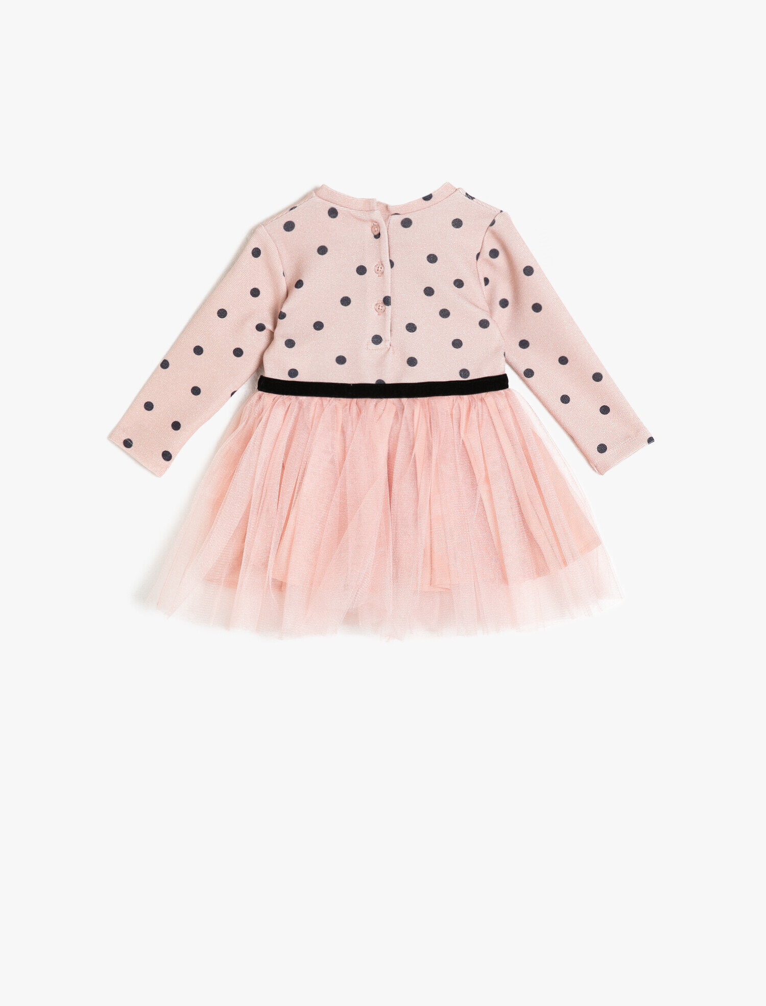  Kız Bebek Tül Detaylı Elbise