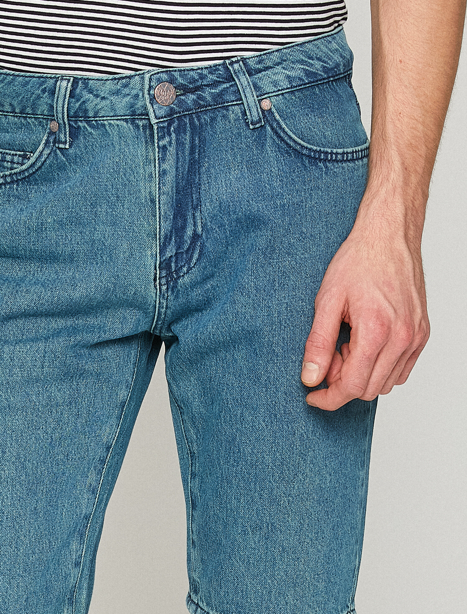 Normal Bel Jean Şort