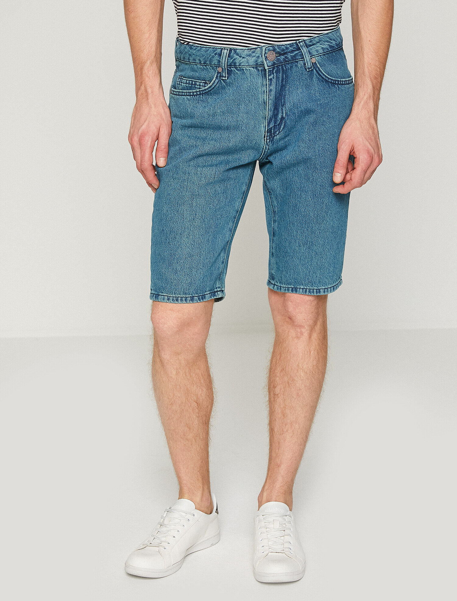 Normal Bel Jean Şort