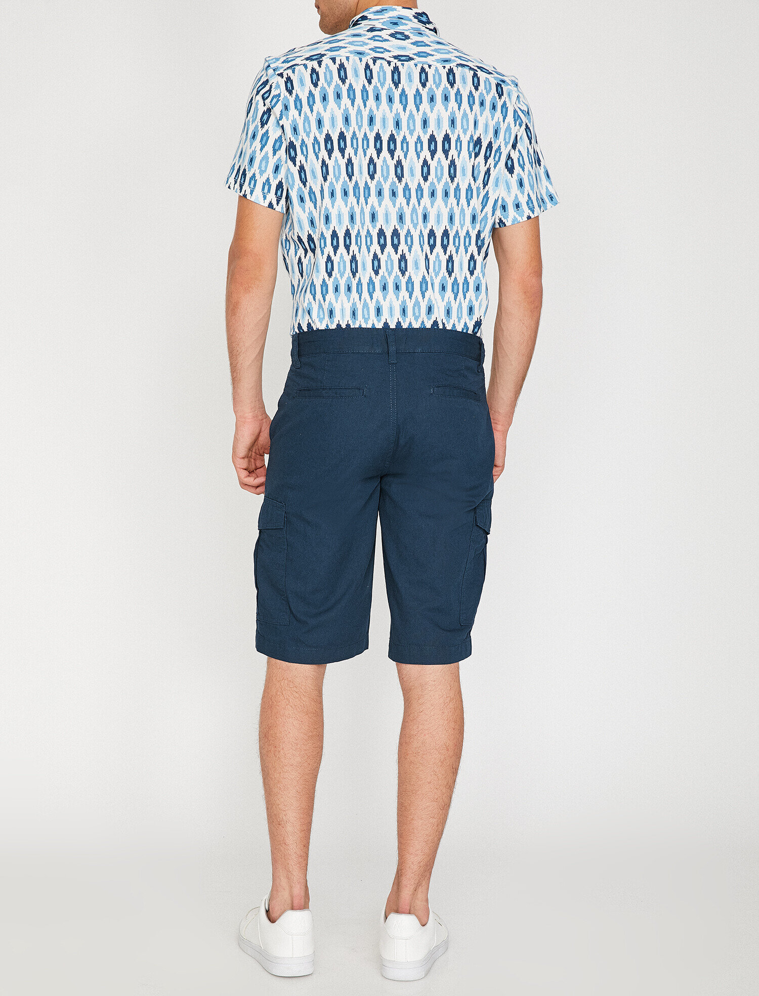   Cep Detaylı Chino Şort