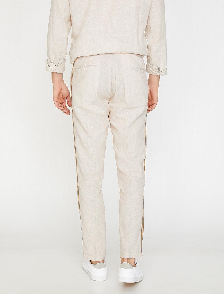   Slim Fit Crop Pantolon