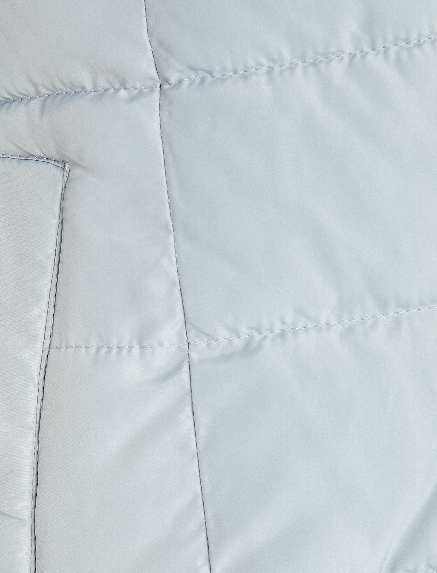   Suni Kürk Detaylı Uzun Şişme Mont