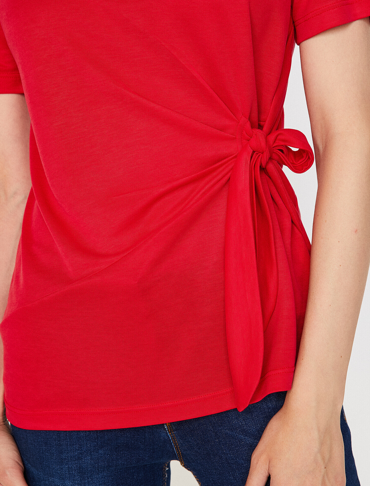   Bağlamalı Tişört