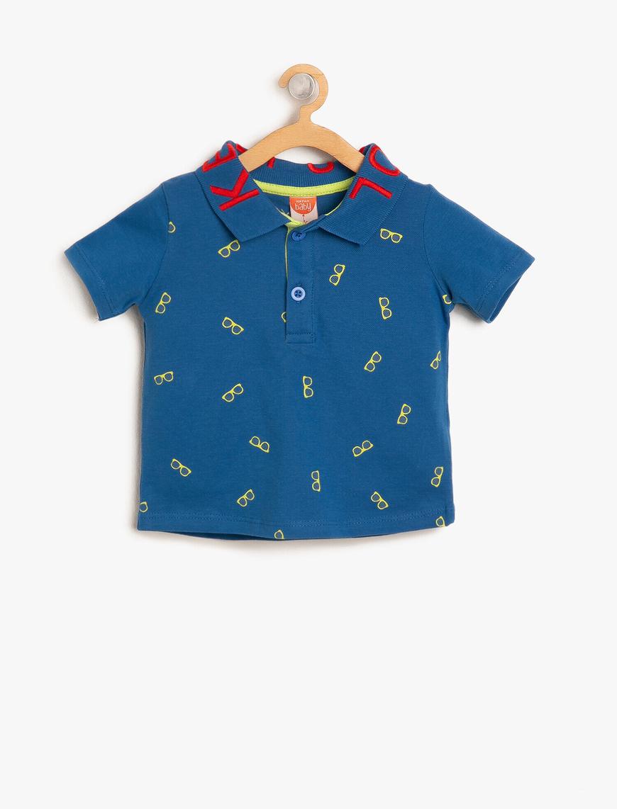  Erkek Bebek Polo Yaka Tişört