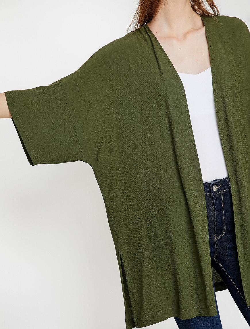   İşlemeli Kimono