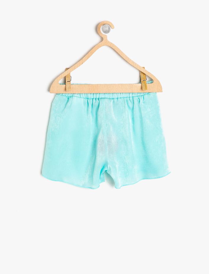 Kız Bebek Pul Detaylı Şort