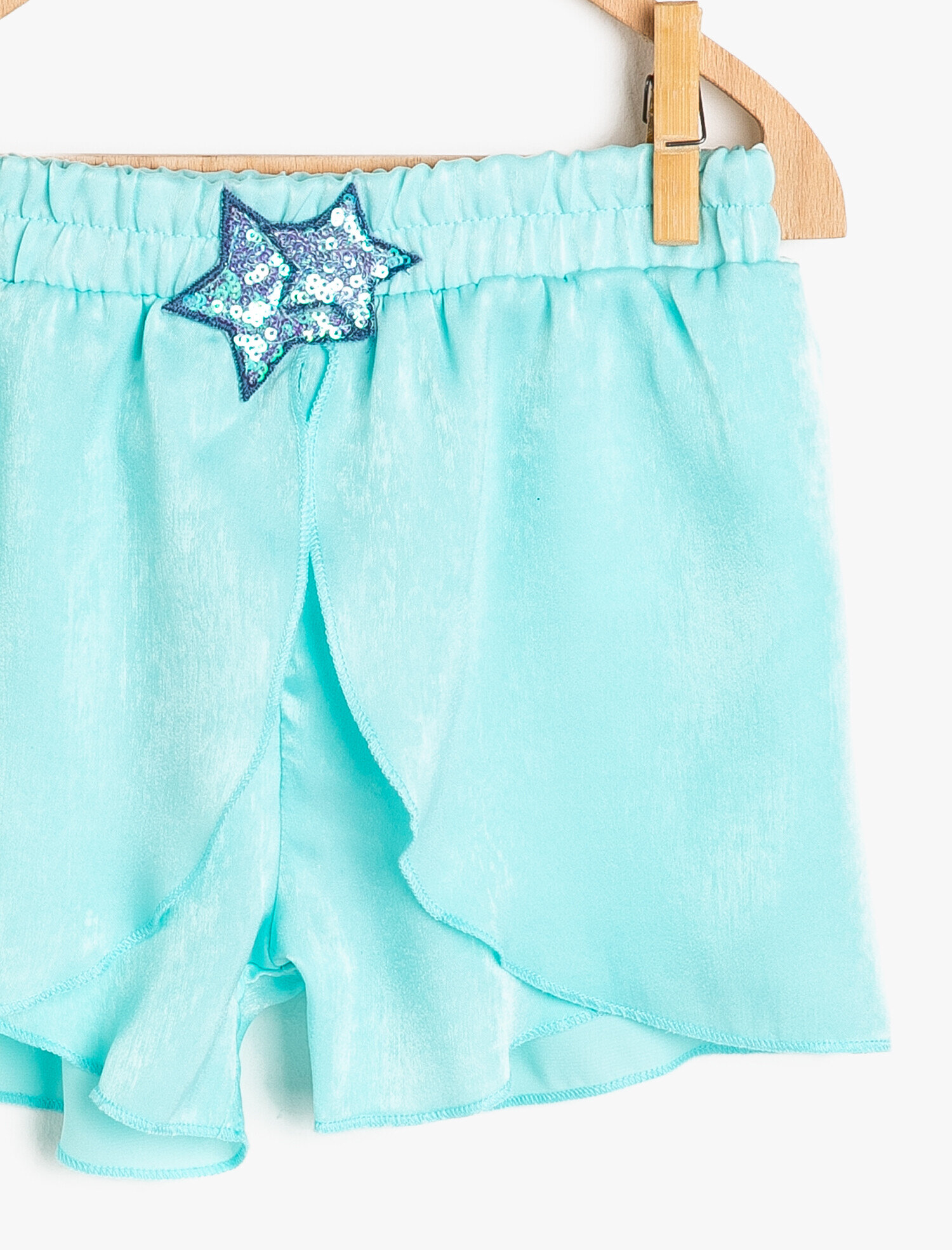  Kız Bebek Pul Detaylı Şort