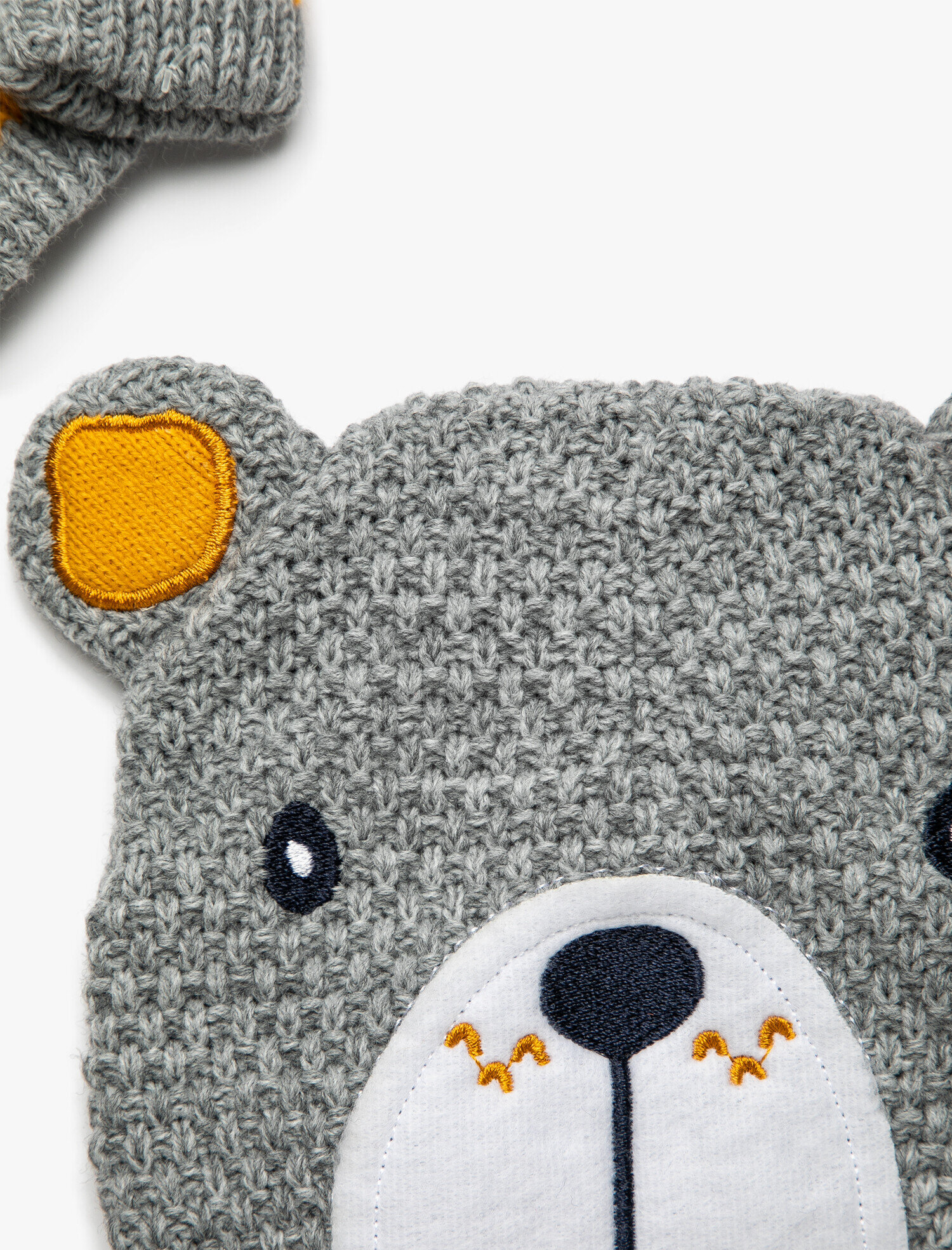  Erkek Bebek Hayvan Figürlü Şapka Seti