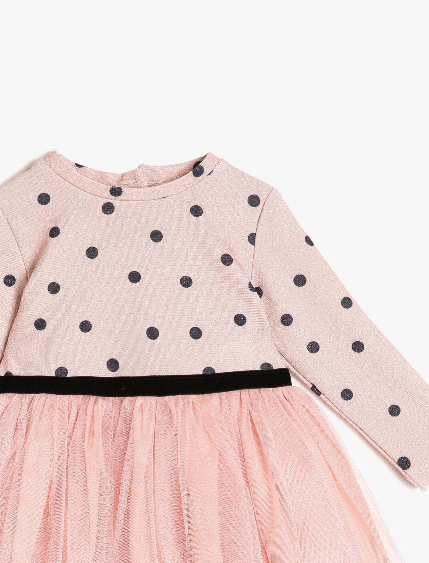  Kız Bebek Tül Detaylı Elbise