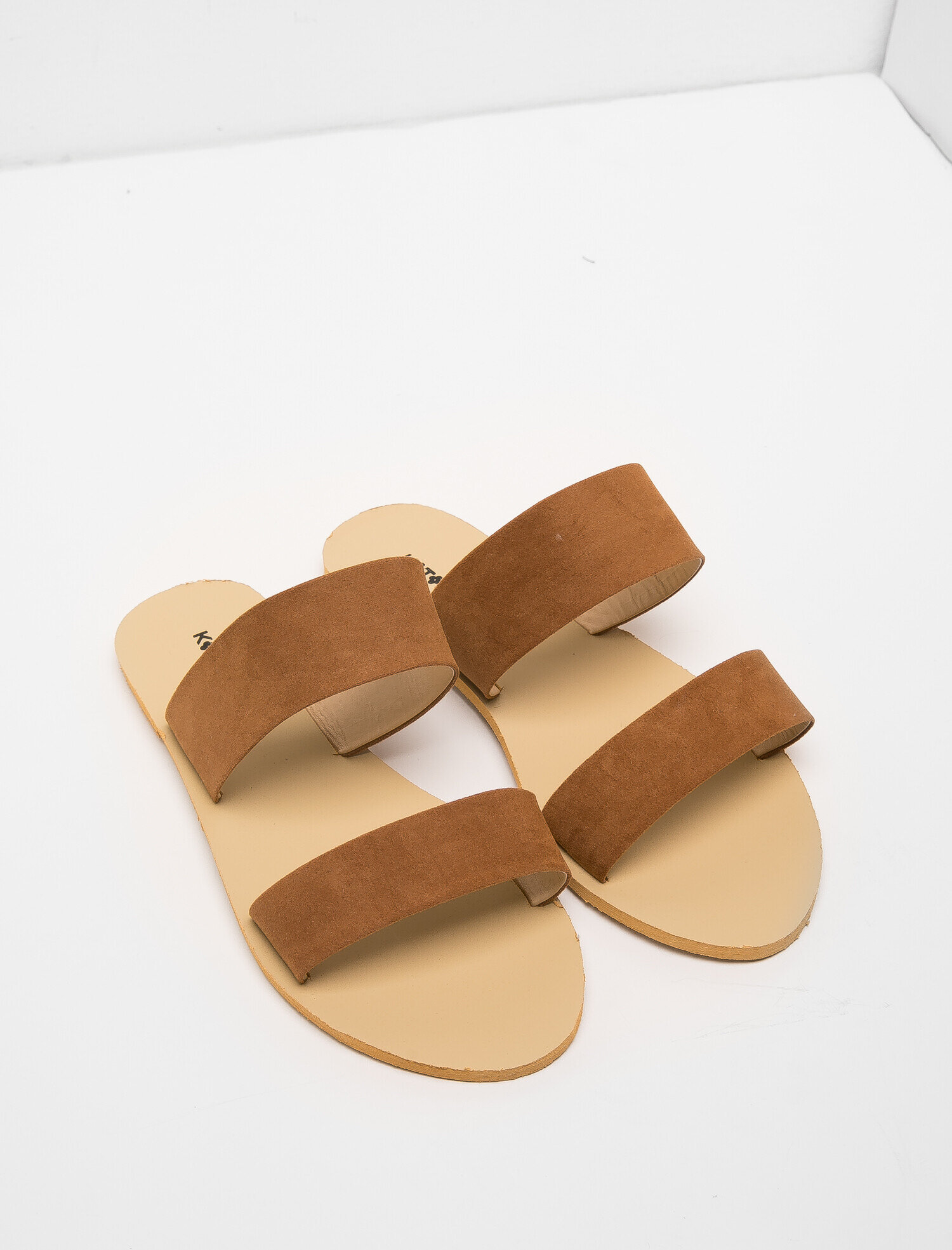 Kadın Basic Çift Bantlı Terlik