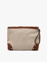Fermuarlı, Clutch Çanta