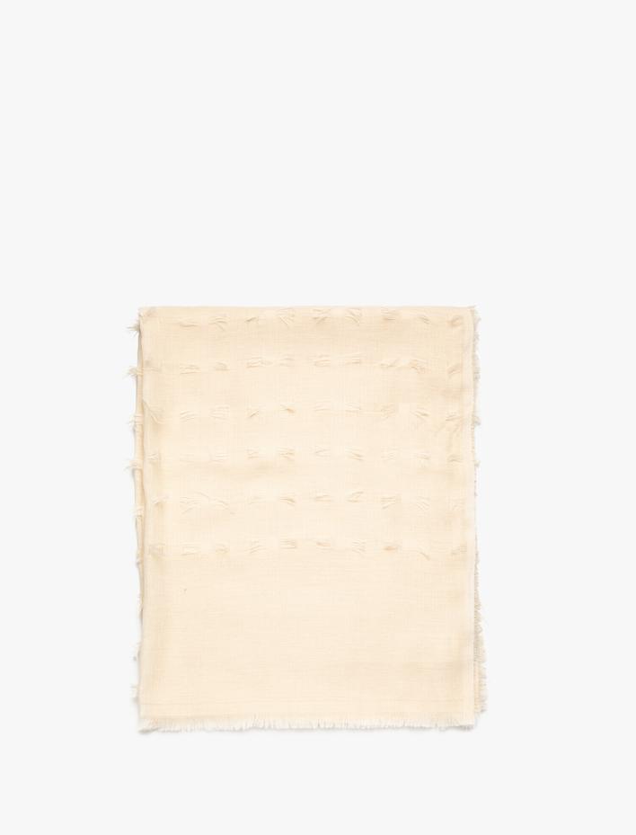 Kadın Püskül Detaylı Şal