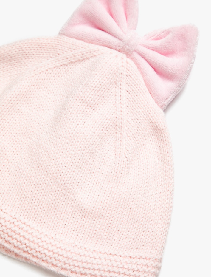 Kız Bebek Basic Örgü Bere