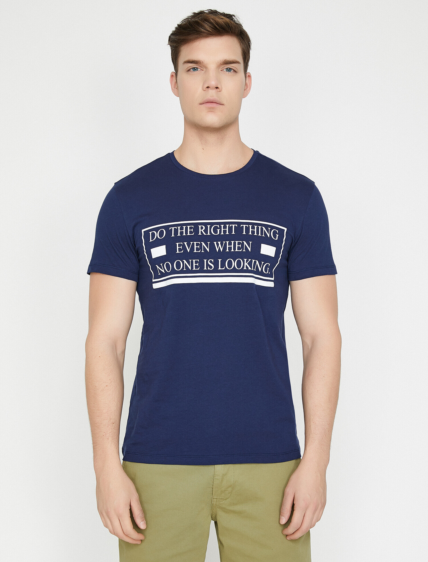   Baskılı Tişört Kısa Kollu