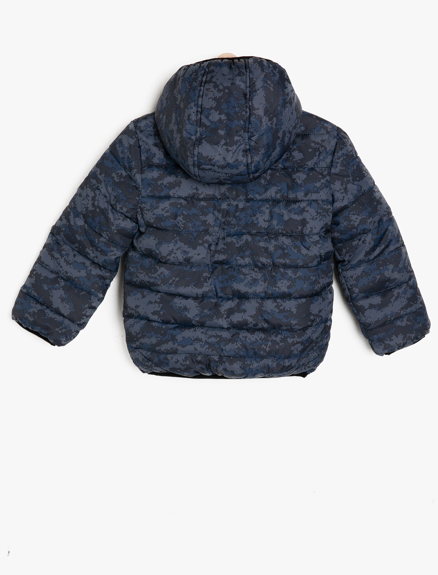  Erkek Çocuk Kamuflaj Desenli Mont