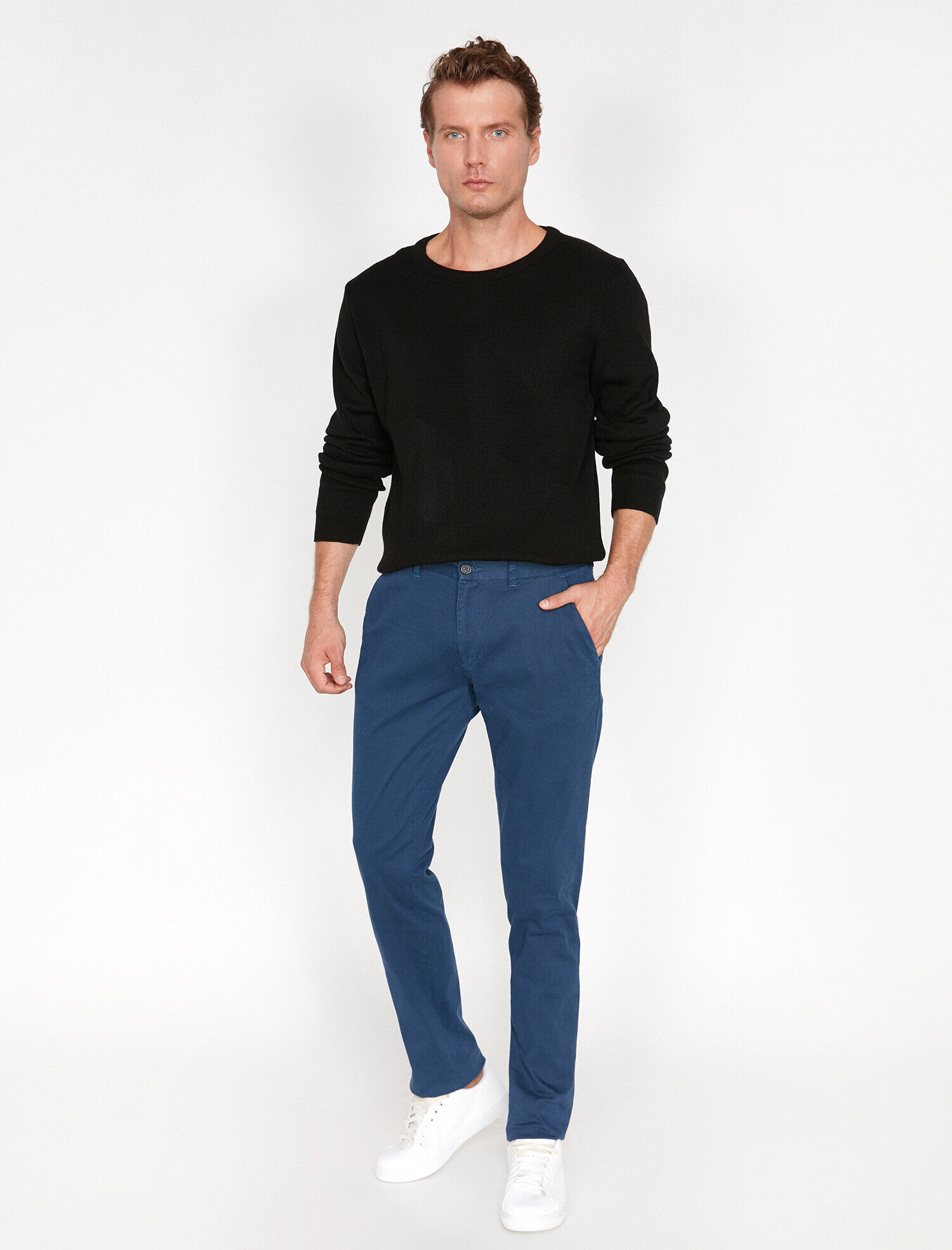   Cep Detaylı Pantolon