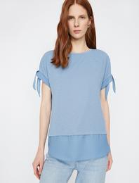 Kol Detaylı Tişört