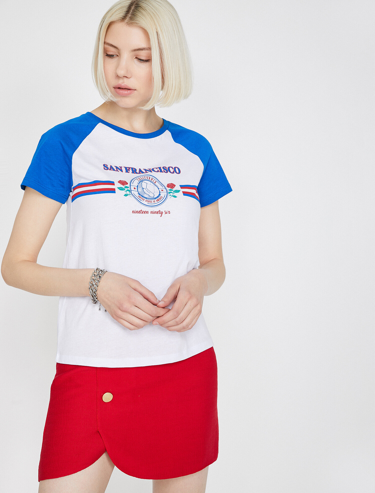   Yazılı Baskılı Tişört