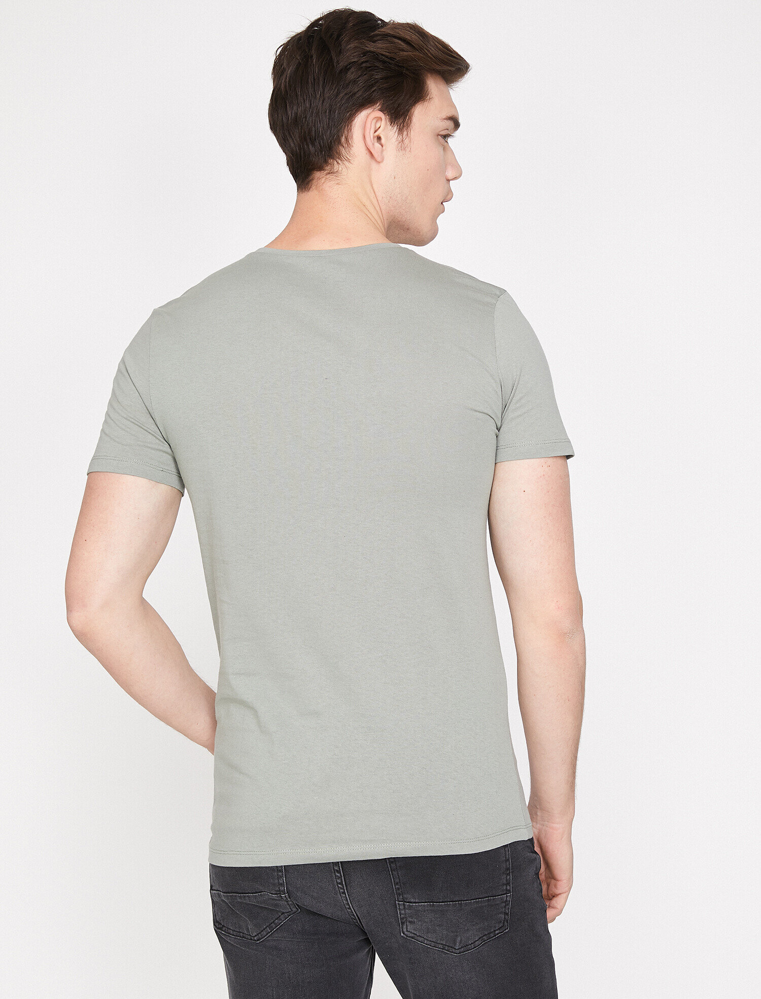   Baskılı Tişört Kısa Kollu