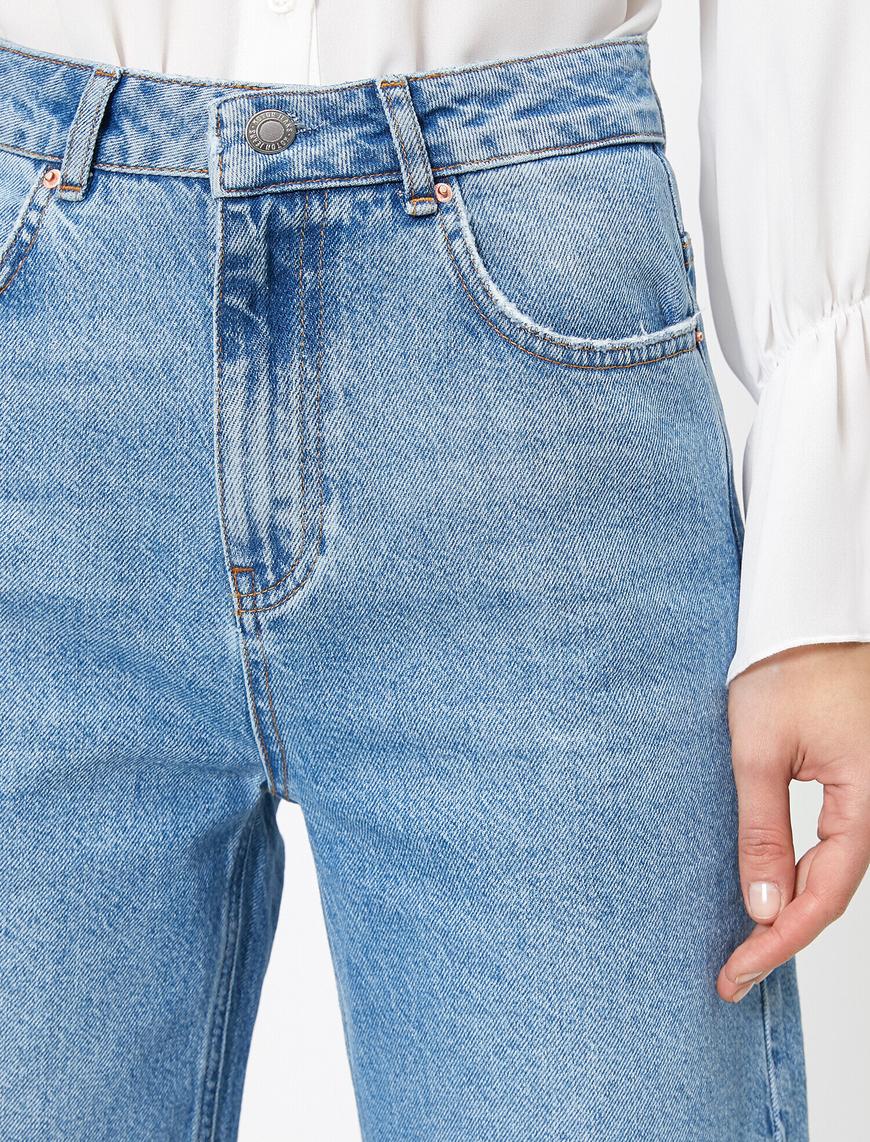   Wide Leg Jean Pantolon