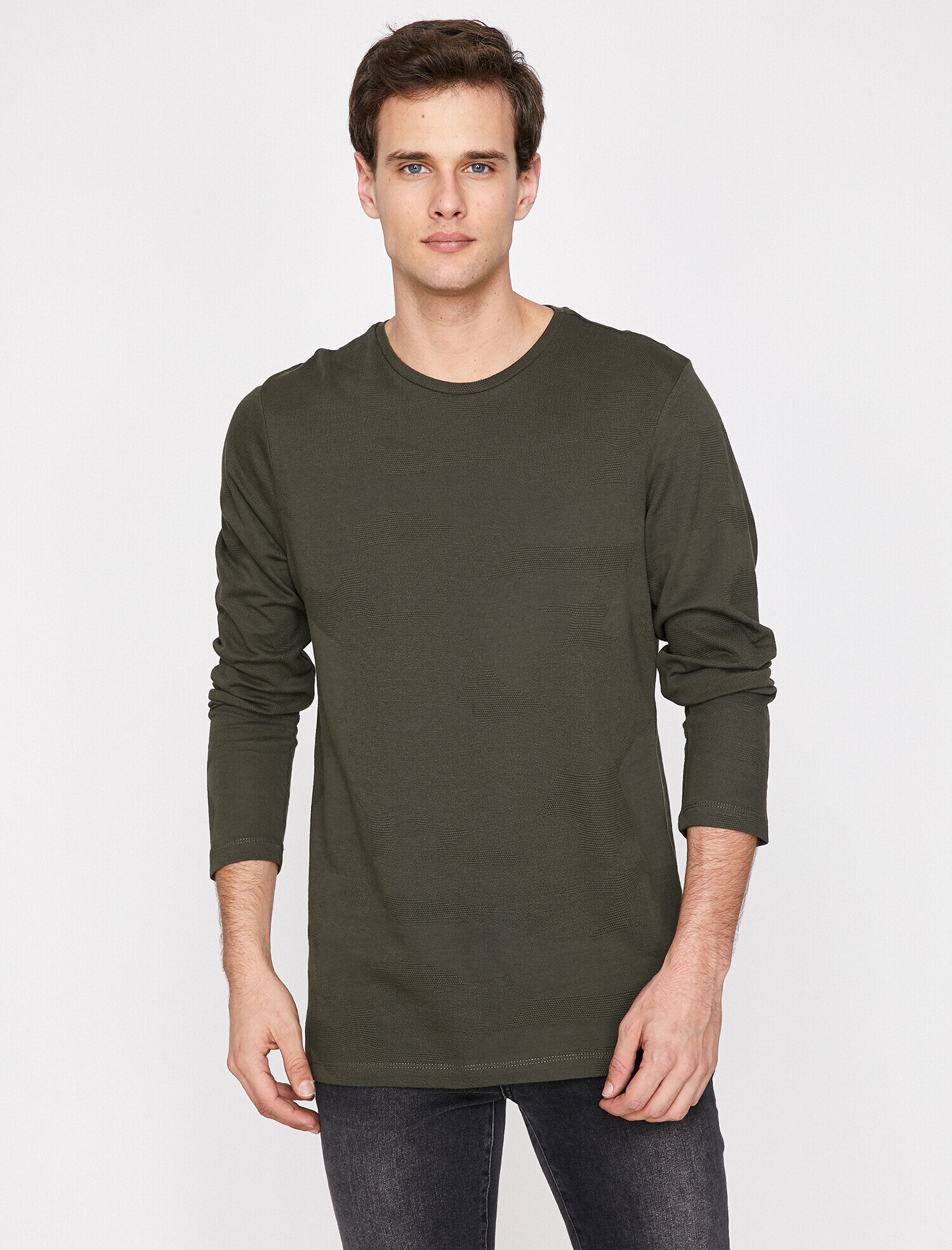   Bisiklet Yaka Tişört