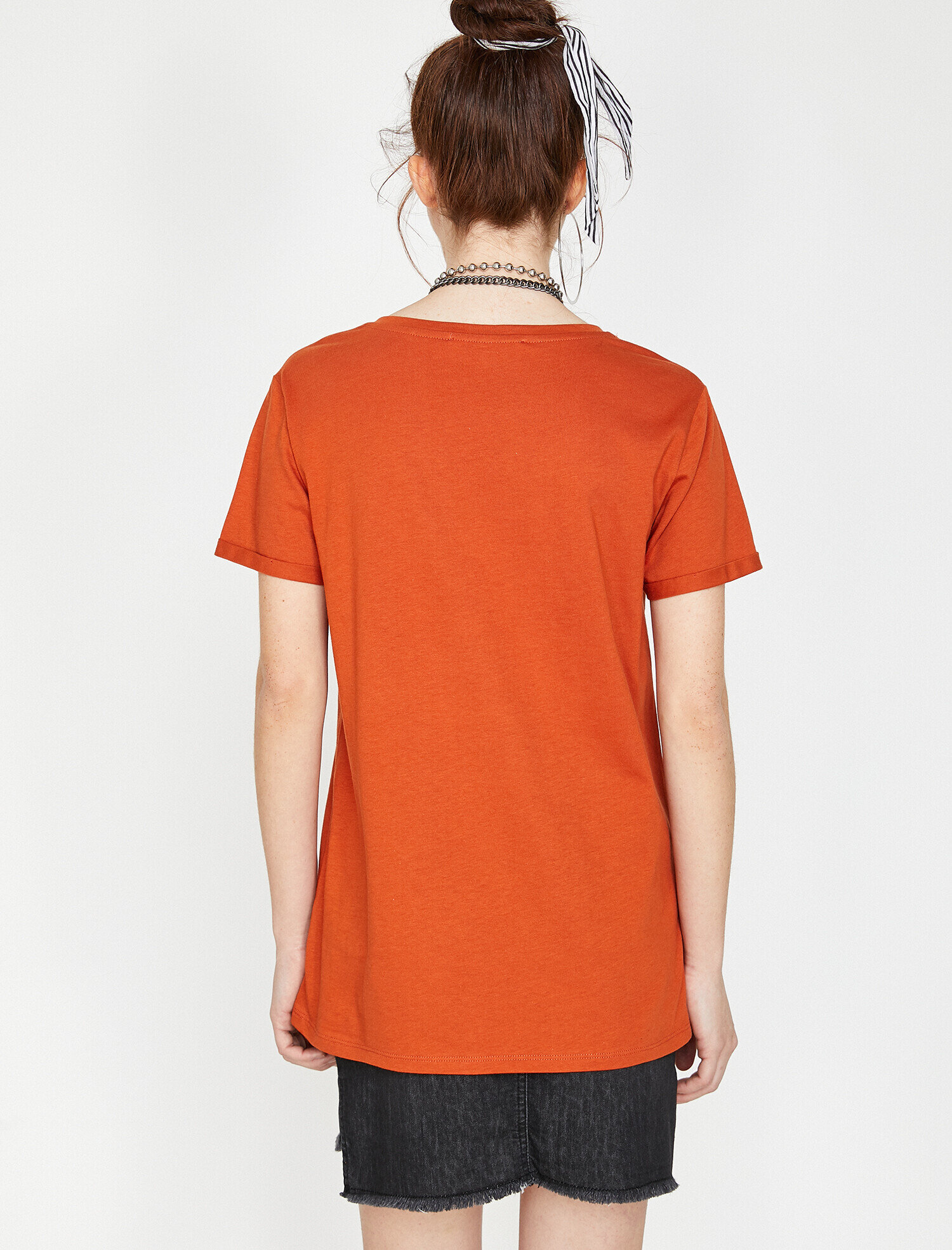   Bisiklet Yaka Basic Kısa Kol Tişört