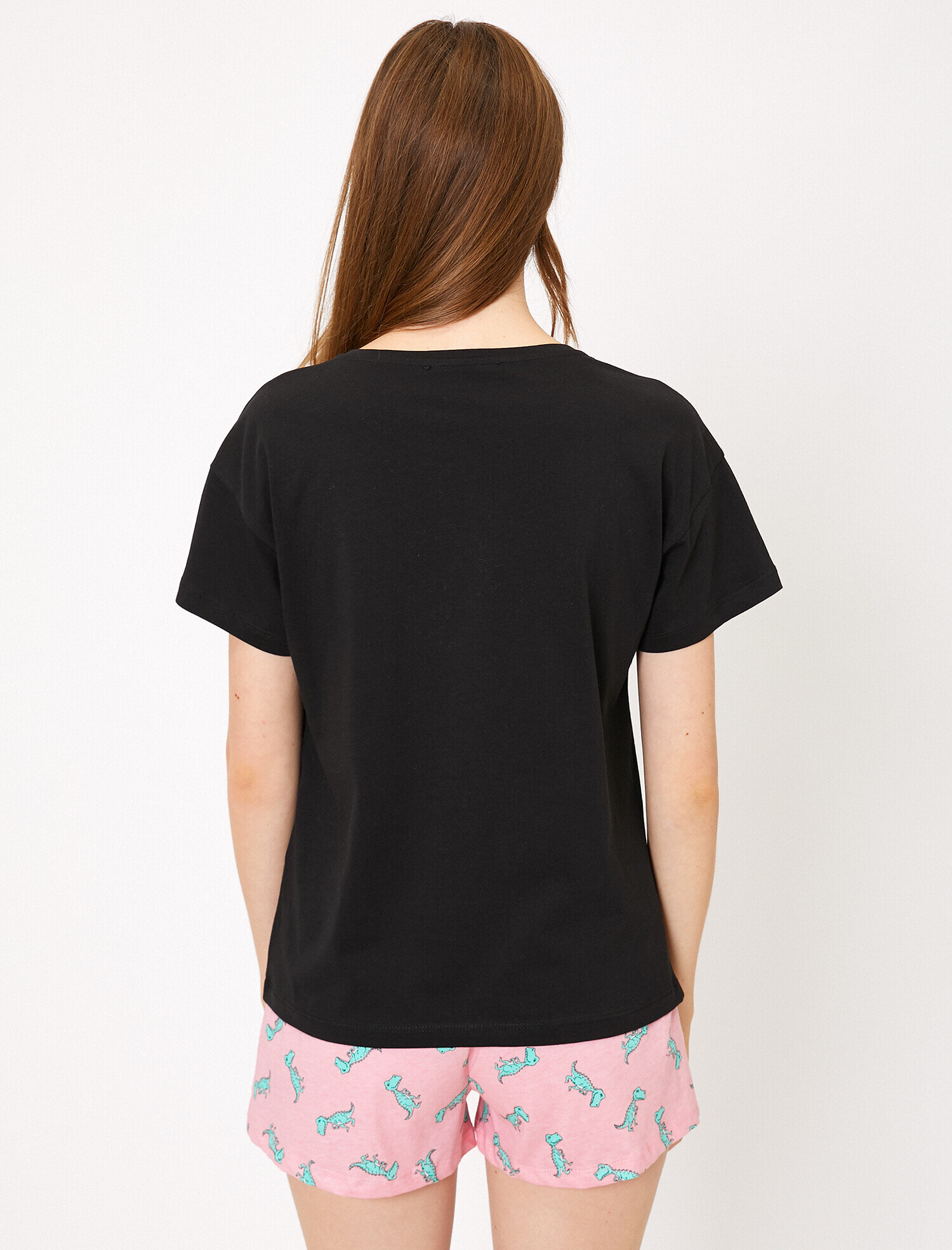   Yazılı Baskılı Pijama Seti