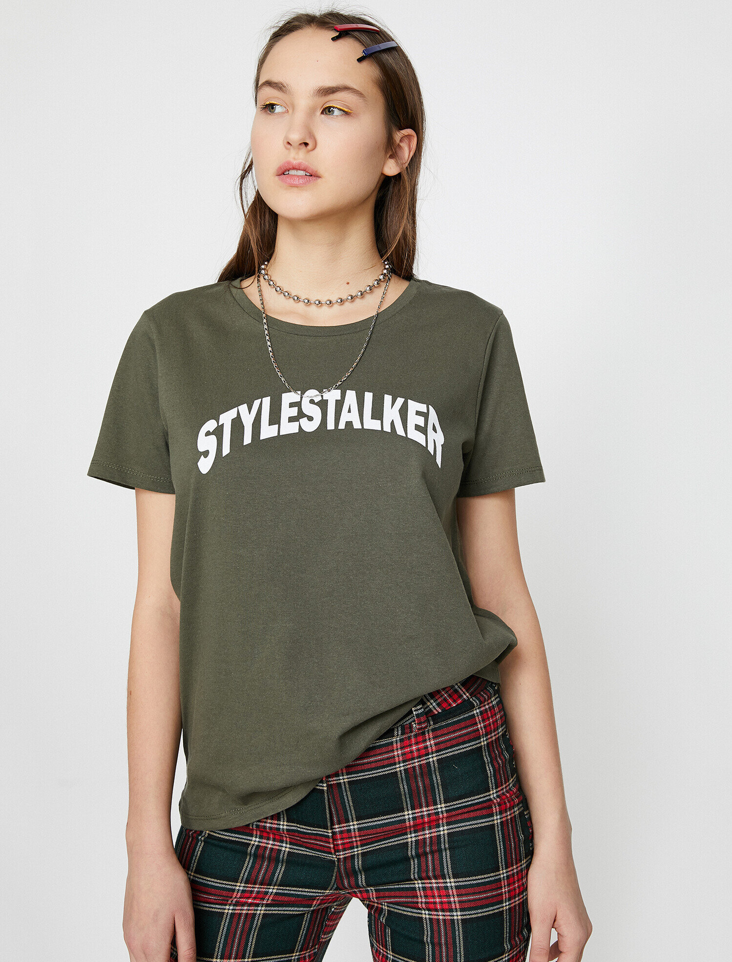   Yazılı Baskılı Tişört