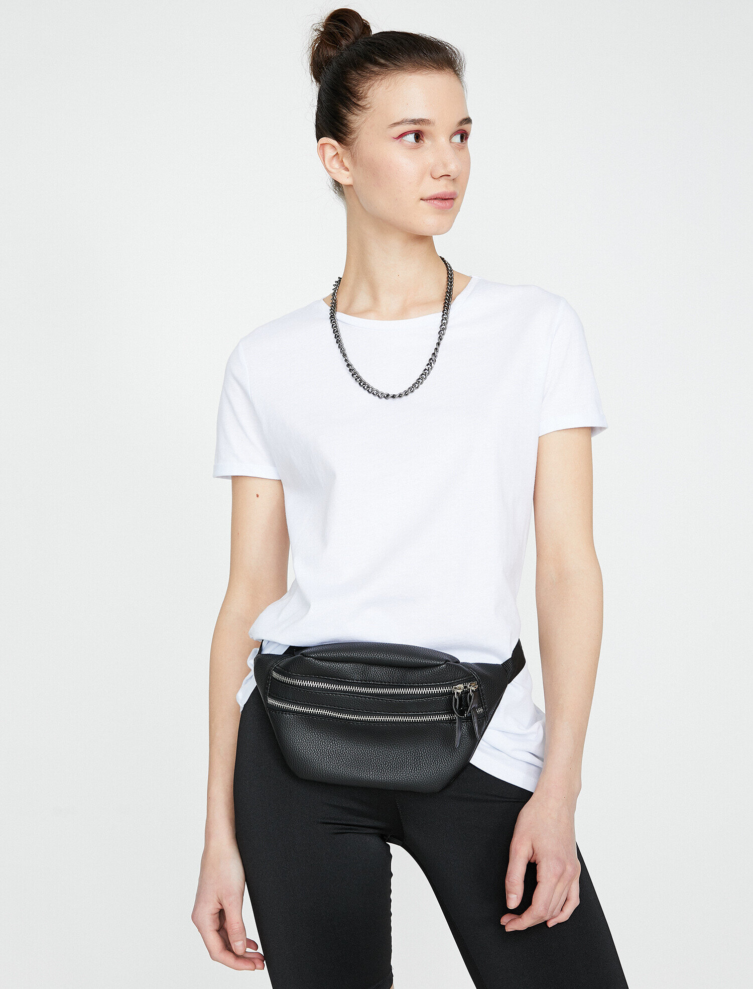   Bisiklet Yaka Basic Kısa Kol Tişört