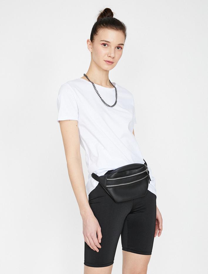  Bisiklet Yaka Basic Kısa Kol Tişört