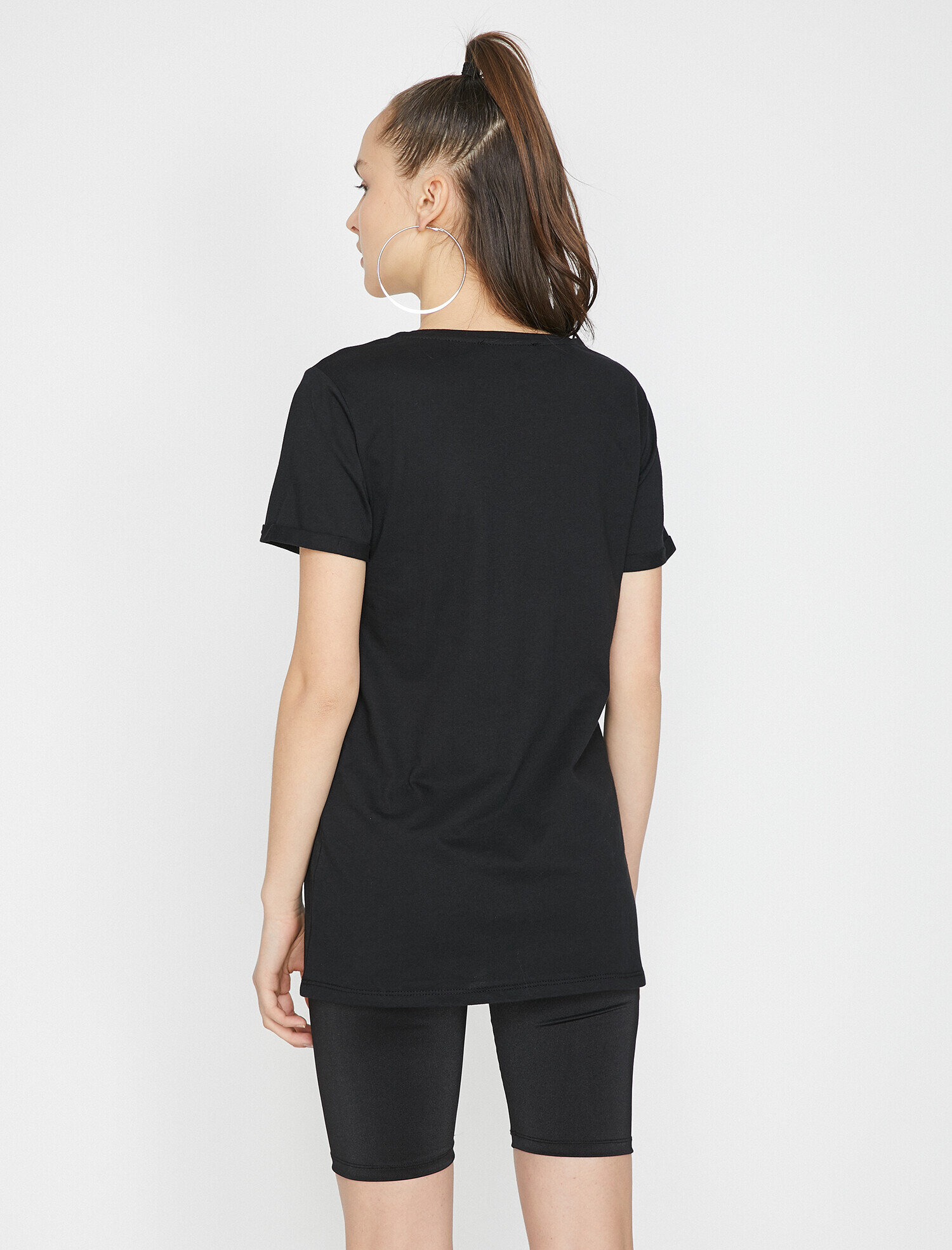   Bisiklet Yaka Basic Kısa Kol Tişört