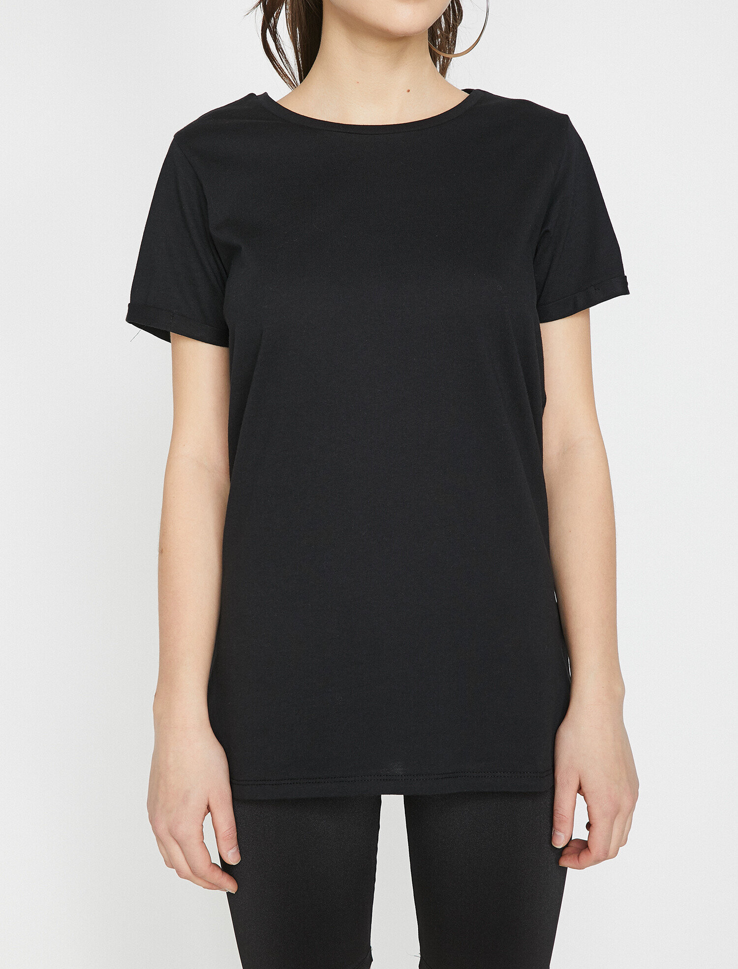   Bisiklet Yaka Basic Kısa Kol Tişört