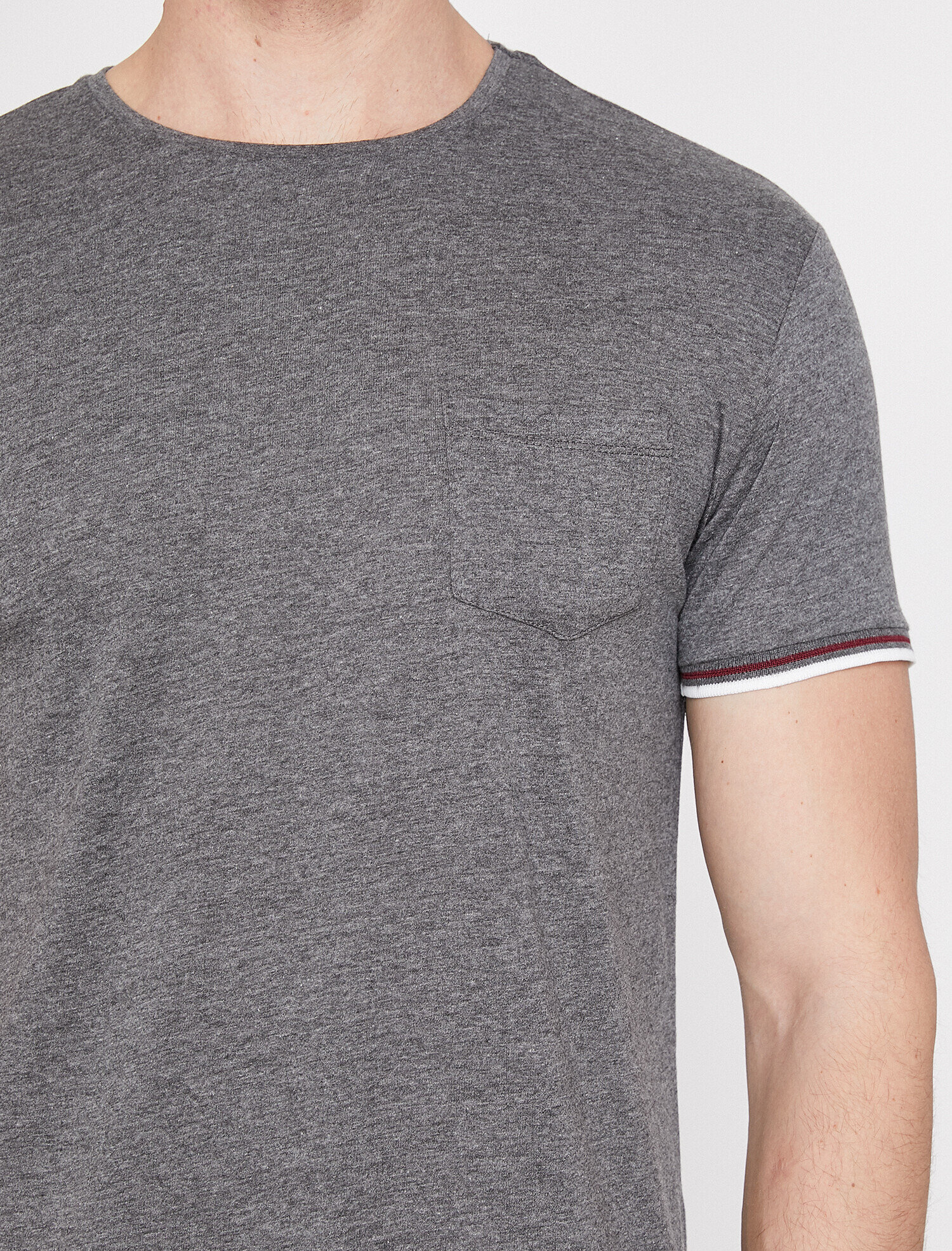   Bisiklet Yaka Tişört