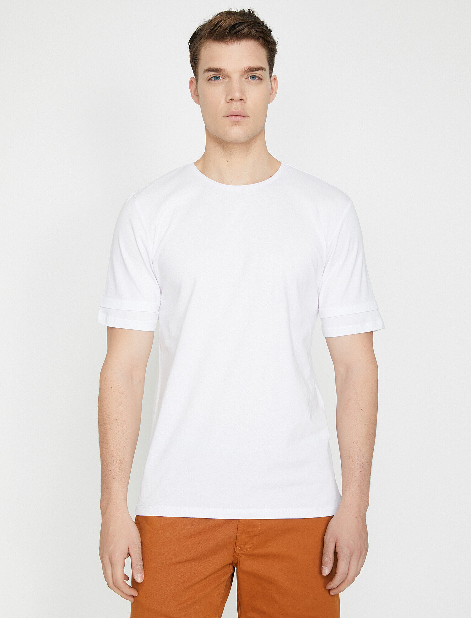   Bisiklet Yaka Tişört