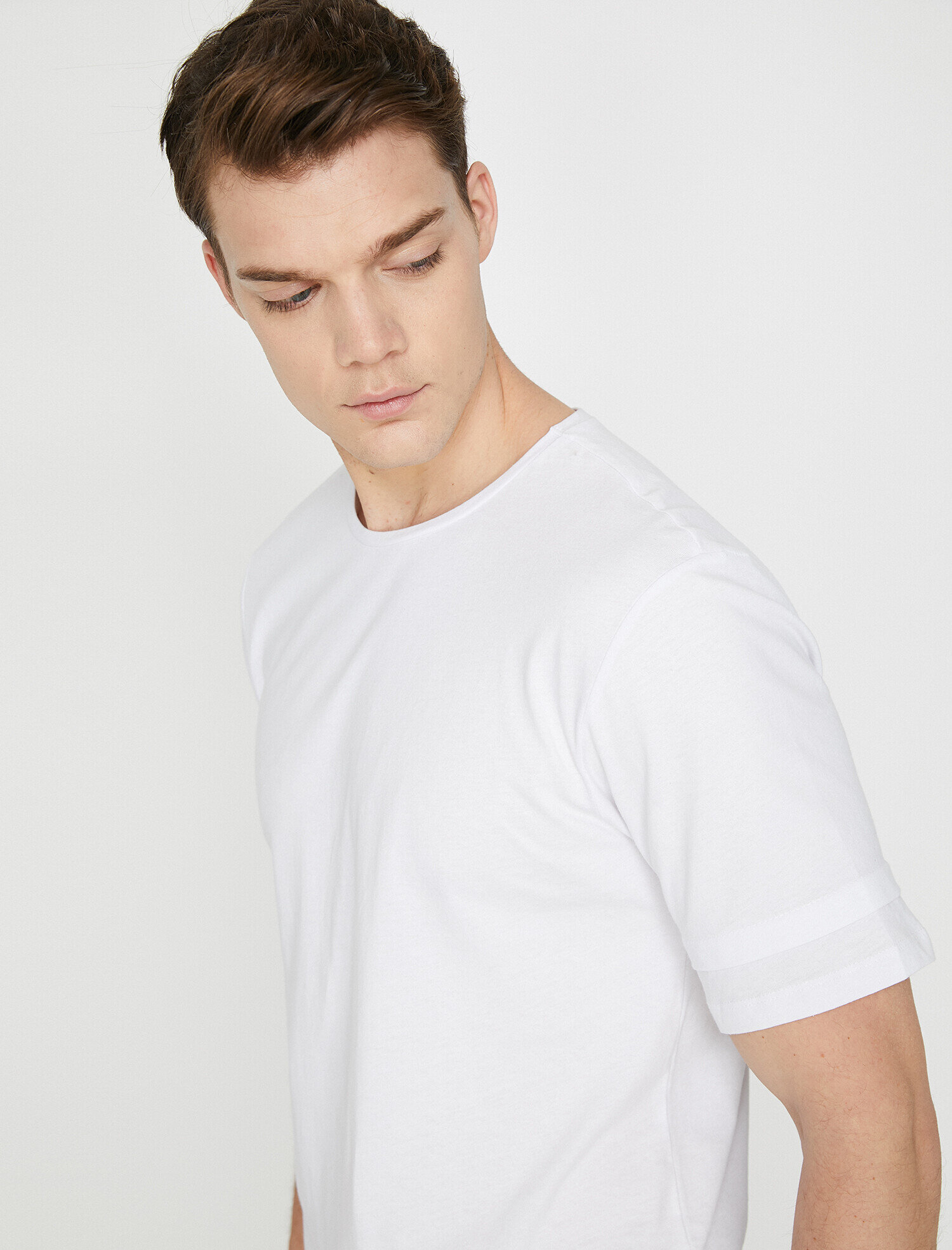   Bisiklet Yaka Tişört