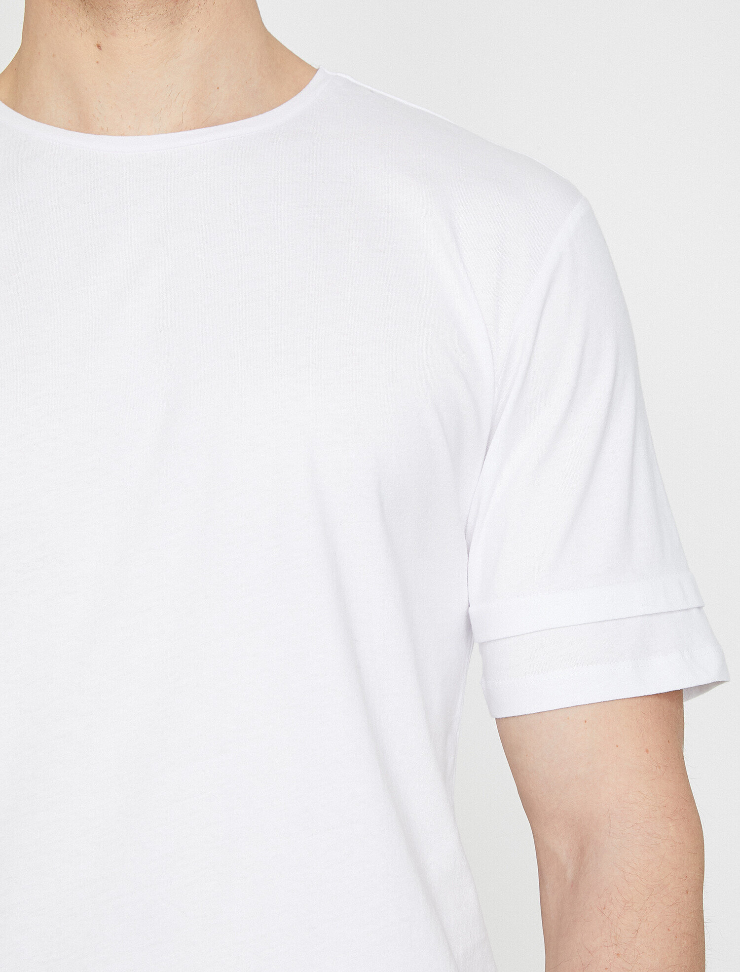   Bisiklet Yaka Tişört