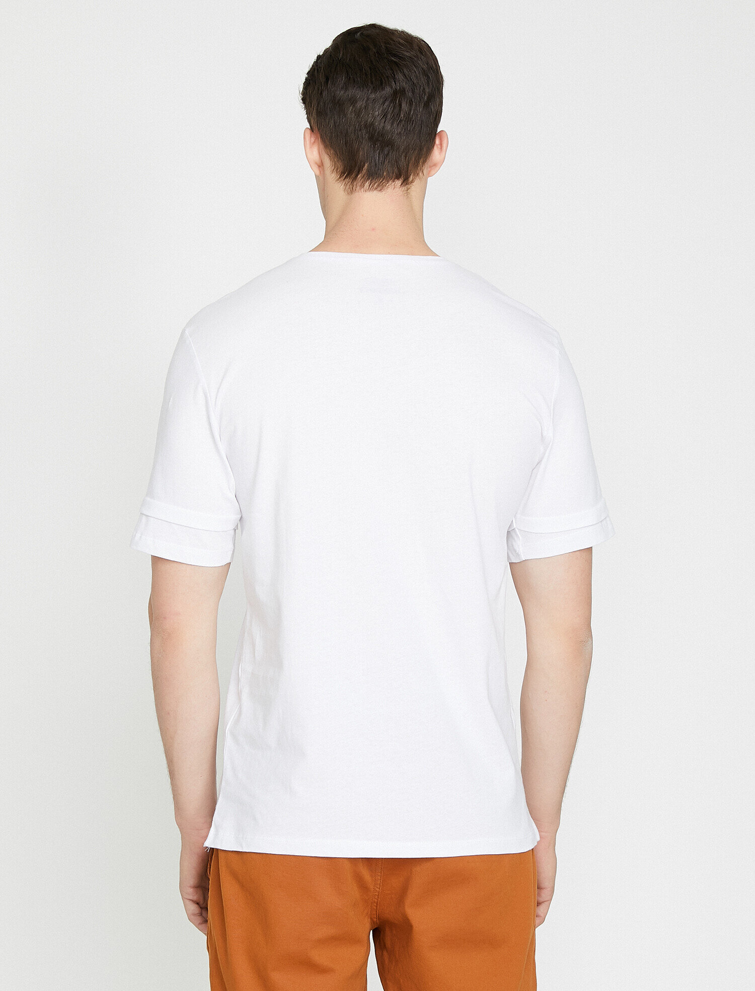   Bisiklet Yaka Tişört